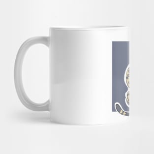 Leopard Bath Square Mug